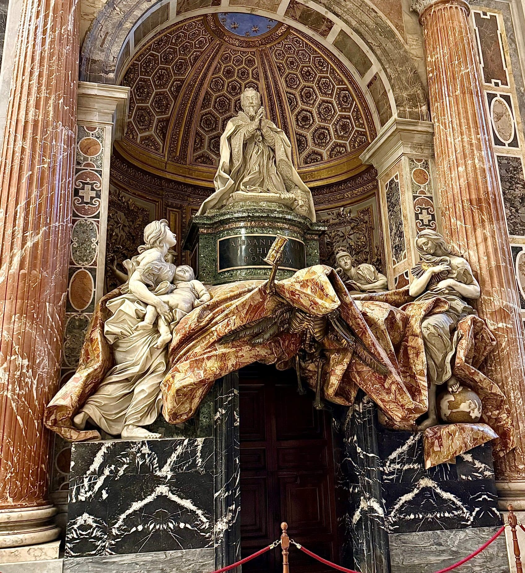St. Peter's Basilica, Vatican City — Papal Monument