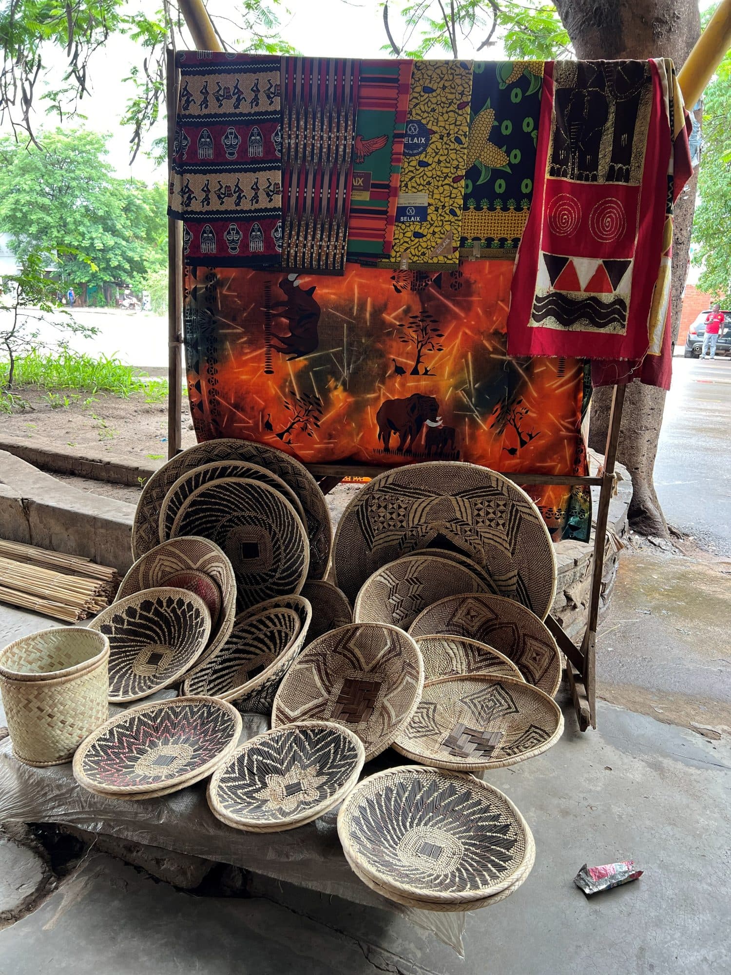 Street craft market, Livingstone