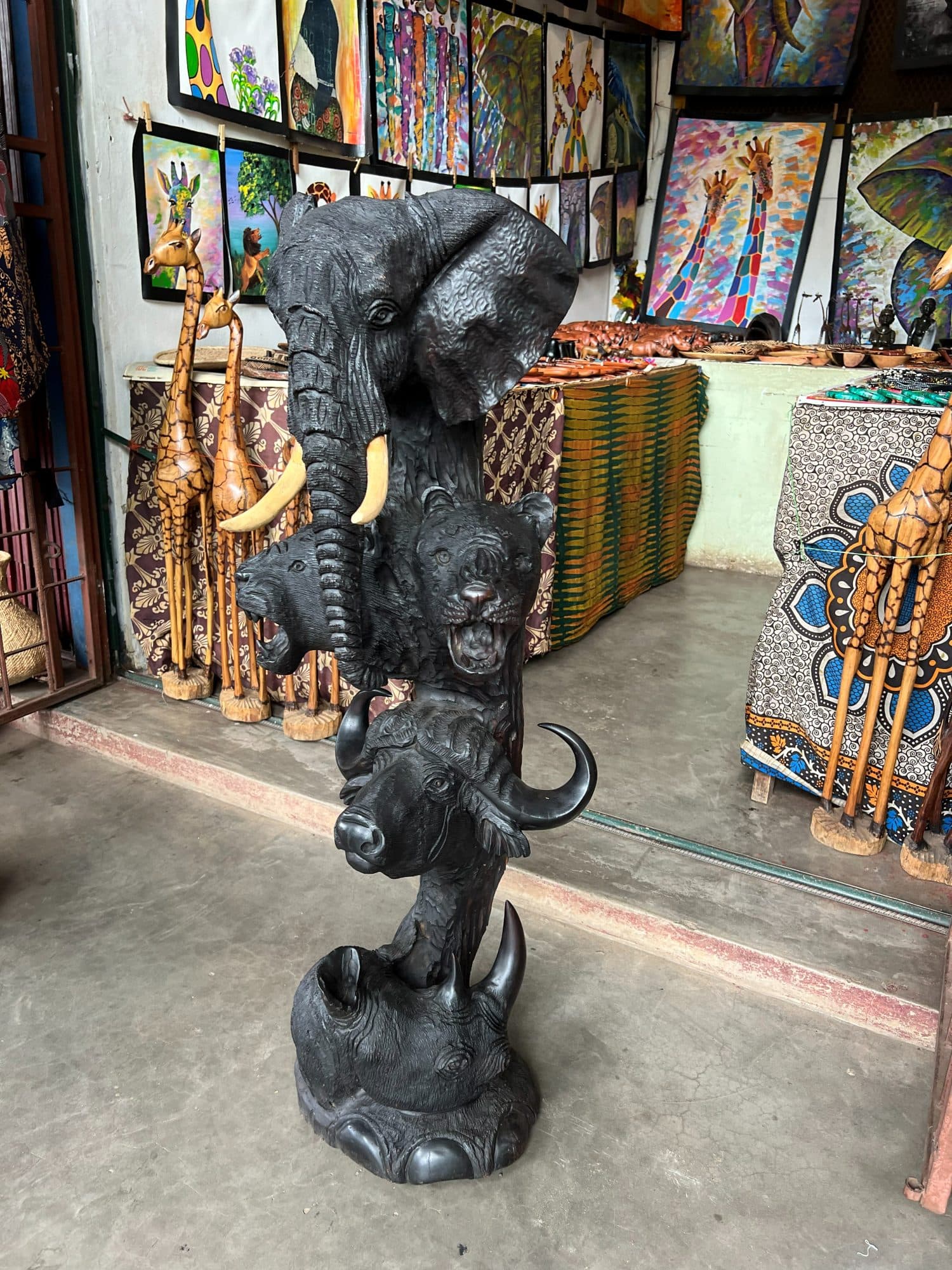 Craft shop, Livingstone
