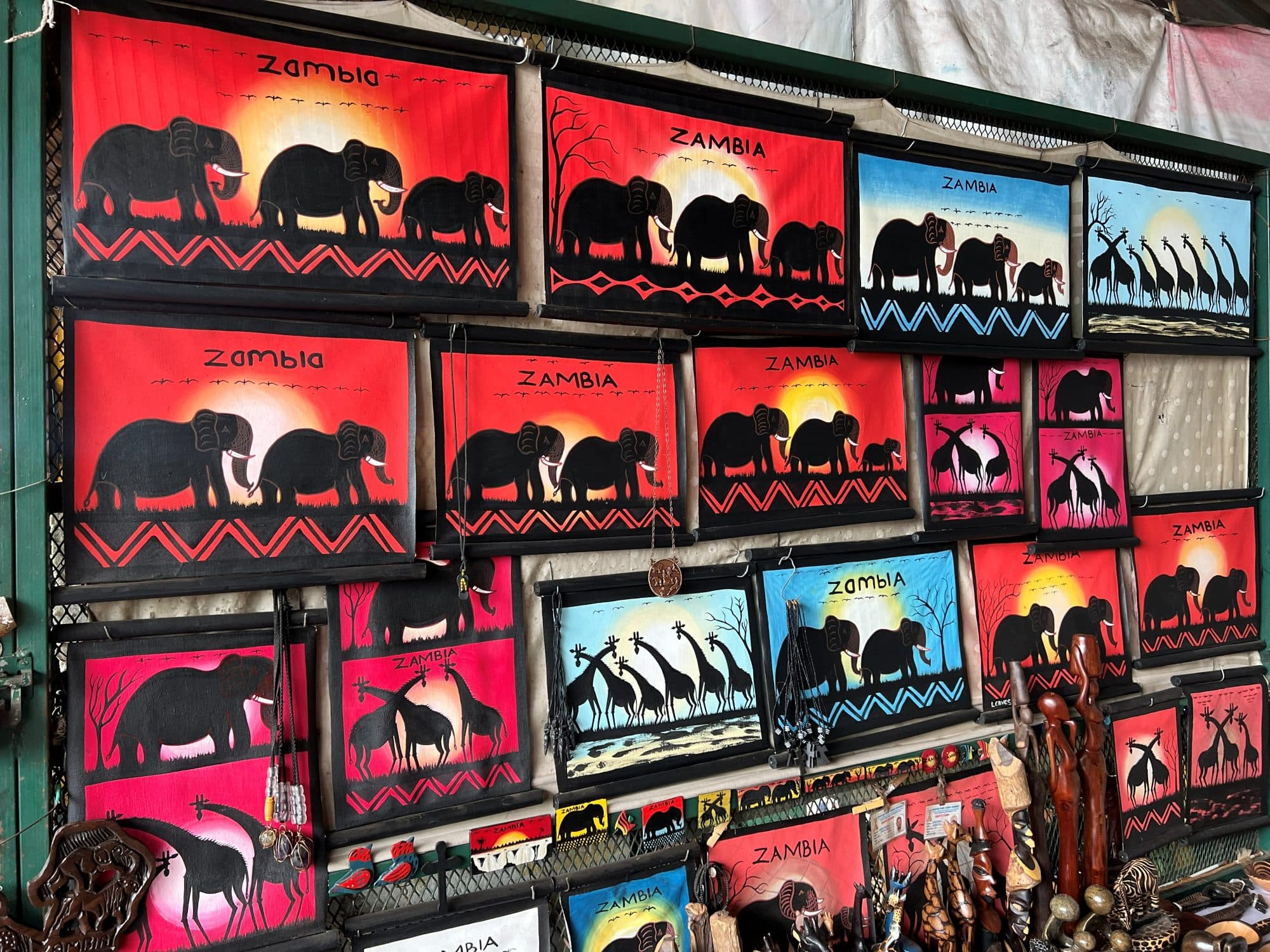 Curio market, Livingstone