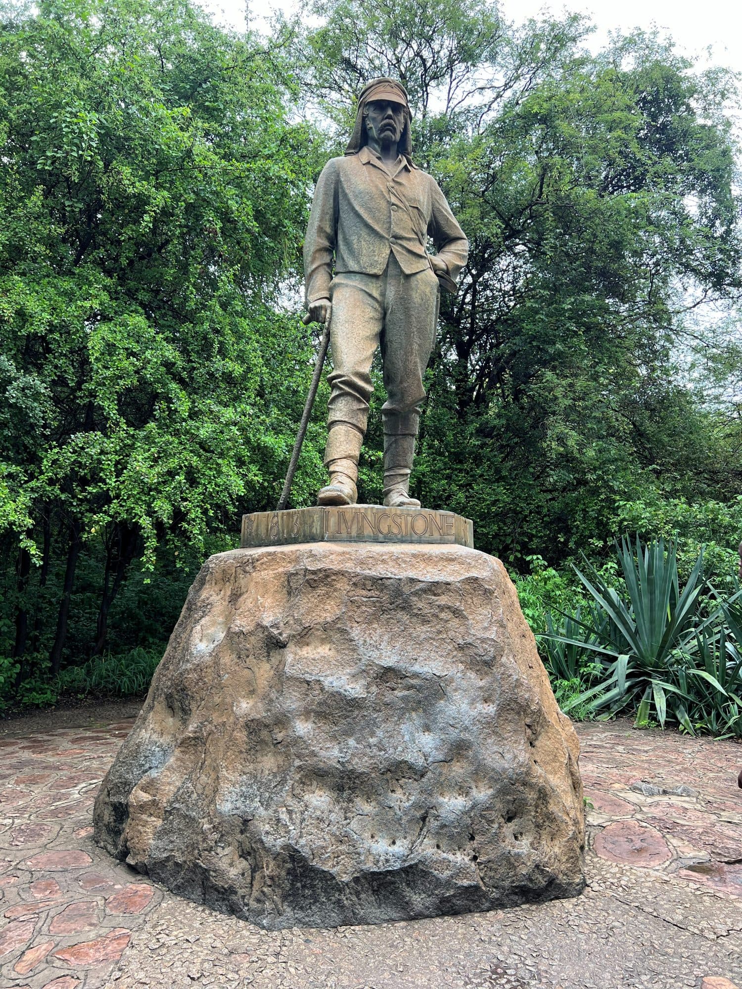 David Livingstone Statue, Victoria Falls